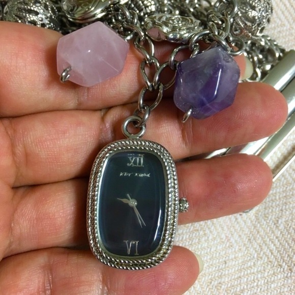 ?NEW?Betsey Johnson stone metal watch main image 8